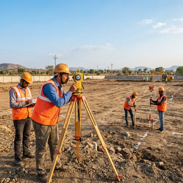 Site Preparation — Every Landmark Begins with Preparation | OMJI Construction Jaipur