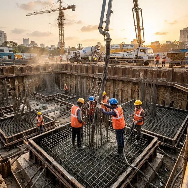 Foundation — Strong Foundations Create Lasting Structures | OMJI Construction Jaipur